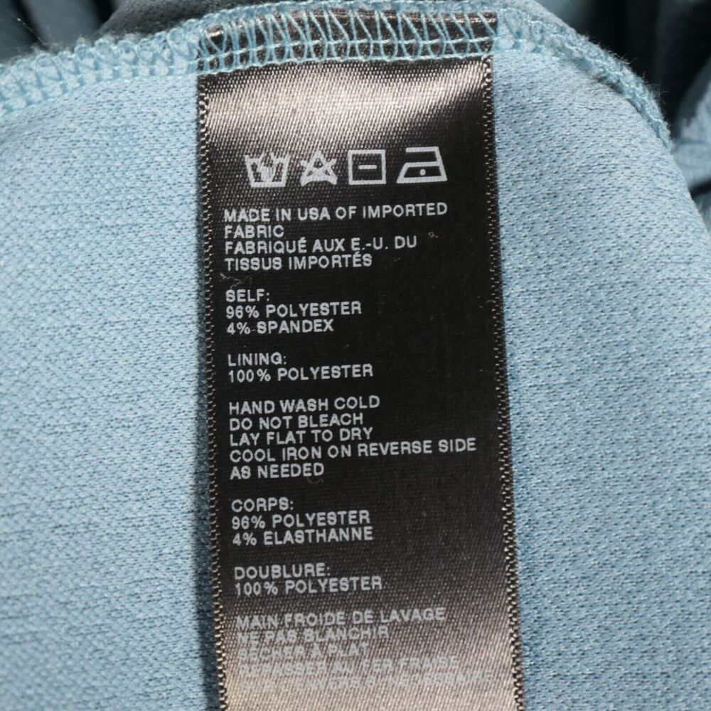 Kimchi Blue Anthropologie Romper Womens Small Blue Stretch Textured Boho - Picture 13 of 13